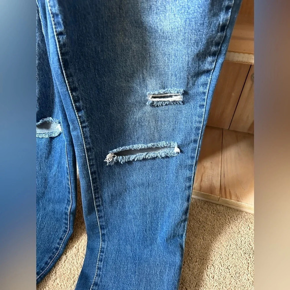 YMI Dream Denim Overalls - Picture 4 of 8